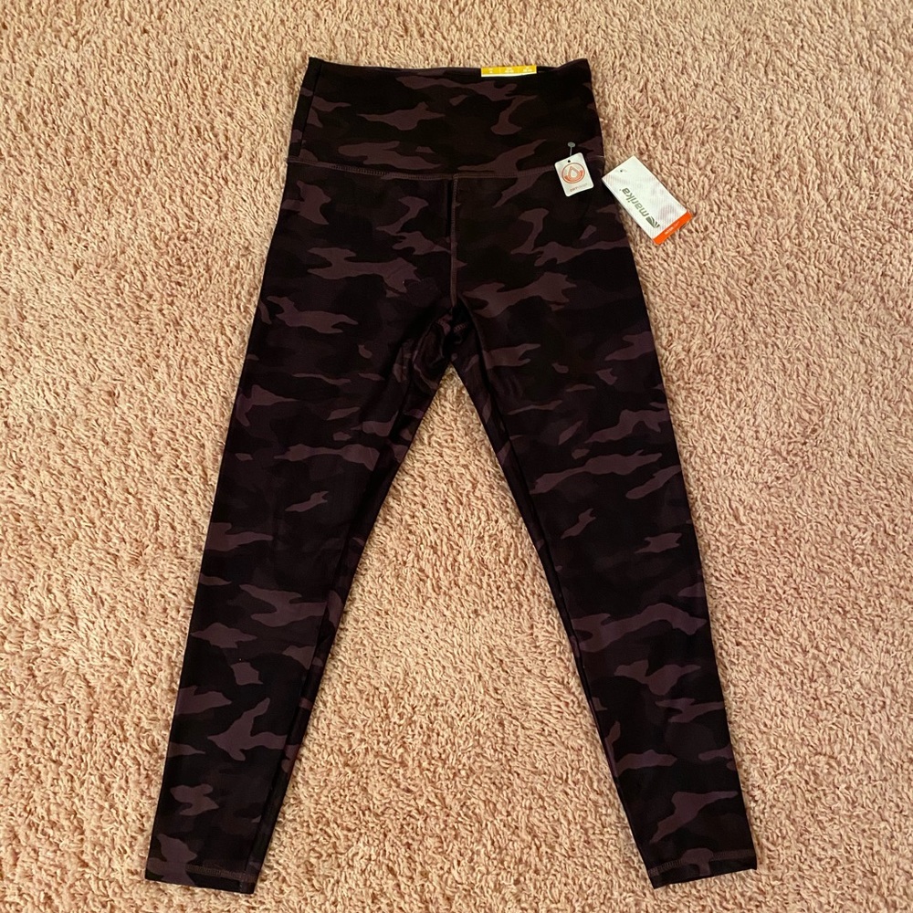 Purple Camouflage Leggings